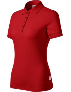Polokošeľa dámska Reserve R23 červená 07 (brand label)