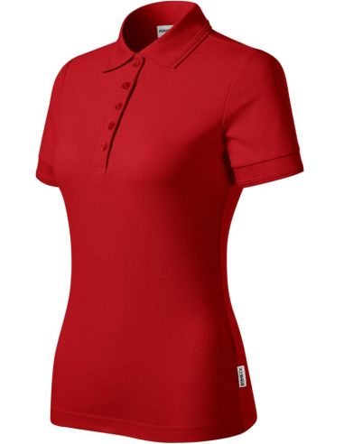 Polokošeľa dámska Reserve R23 červená 07 (brand label)
