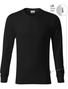 Tričko unisex Resist LS R05 čierna 01 (brand label) 2