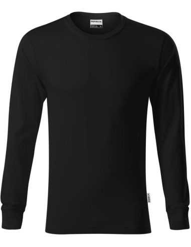 Tričko unisex Resist LS R05 čierna 01 (brand label)