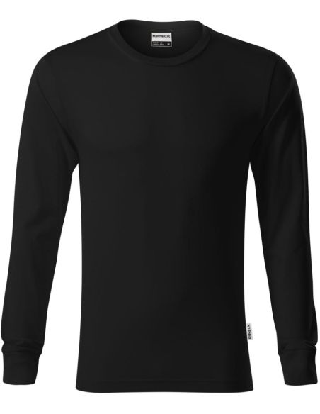 Tričko unisex Resist LS R05 čierna 01 (brand label)