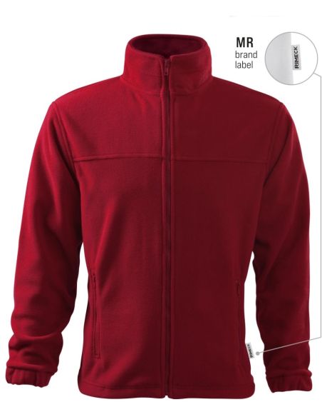 Fleece pánsky Jacket 501 marlboro červená 23 (brand label)
