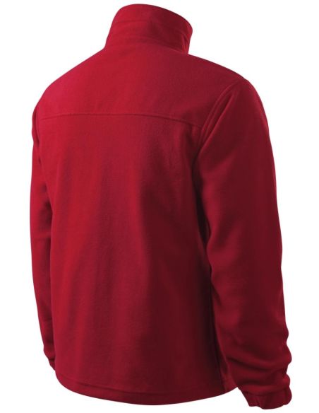 Fleece pánsky Jacket 501 marlboro červená 23 (brand label)