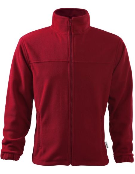 Fleece pánsky Jacket 501 marlboro červená 23 (brand label)