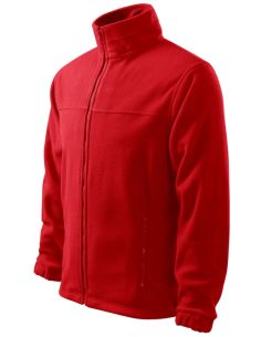 Fleece pánsky Jacket 501 červená 07 (brand label)