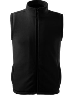 Fleece vesta unisex Next 518 čierna 01 (brand label) 2