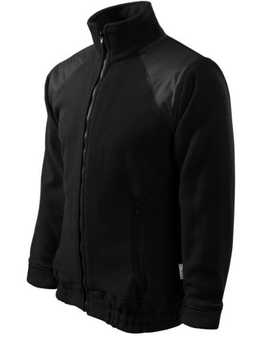 Fleece unisex Jacket Hi-Q 506 čierna 01 (brand label)