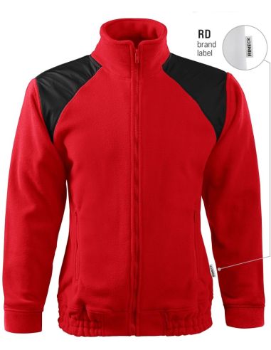 Fleece unisex Jacket Hi-Q 506 červená 07 (brand label)