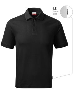 Polokošeľa pánska Resist Heavy Polo R20 čierna 01 (brand label) 2