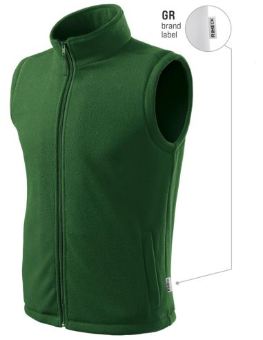 Fleece vesta unisex Next 518 fľaškovozelená 06 (brand label)