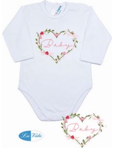BD 45 Srdiečko Baby ružové