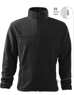 Fleece pánsky Jacket 501 ebony gray 94 (brand label) 2