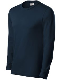Tričko unisex Resist LS R05 tmavomodrá 02 (brand label)