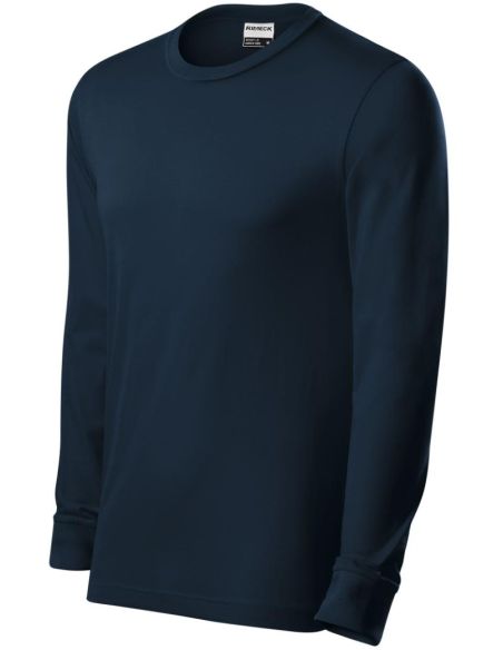 Tričko unisex Resist LS R05 tmavomodrá 02 (brand label)