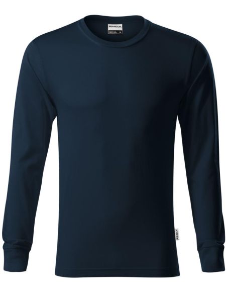 Tričko unisex Resist LS R05 tmavomodrá 02 (brand label)
