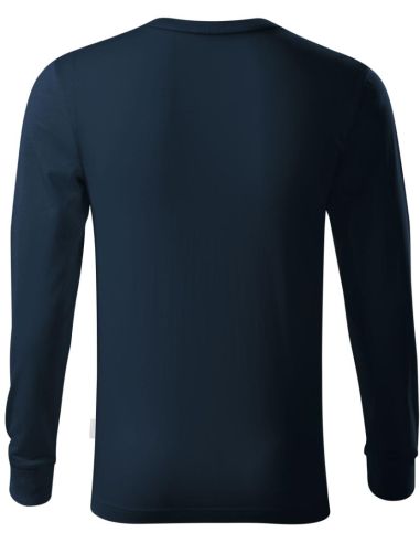 Tričko unisex Resist LS R05 tmavomodrá 02 (brand label)