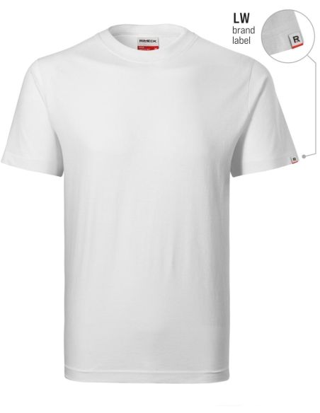 Tričko unisex Recall R07 biela 00 (brand label)