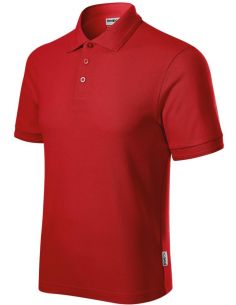 Polokošeľa pánska Reserve R22 červená 07 (brand label)