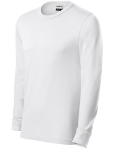 Tričko unisex Resist LS R05 biela 00 (brand label)