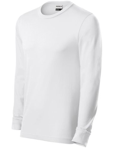 Tričko unisex Resist LS R05 biela 00 (brand label)