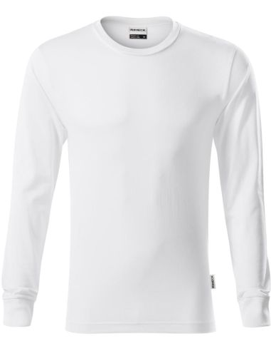 Tričko unisex Resist LS R05 biela 00 (brand label)
