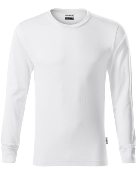 Tričko unisex Resist LS R05 biela 00 (brand label)