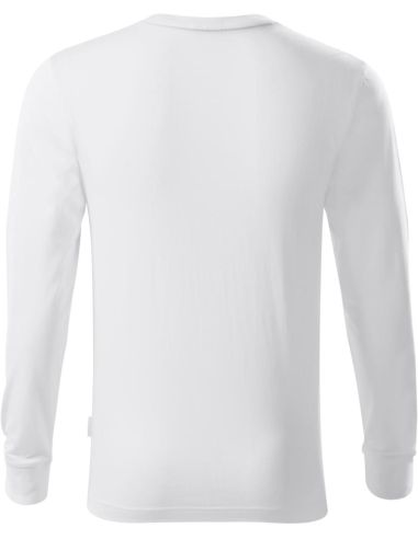 Tričko unisex Resist LS R05 biela 00 (brand label)