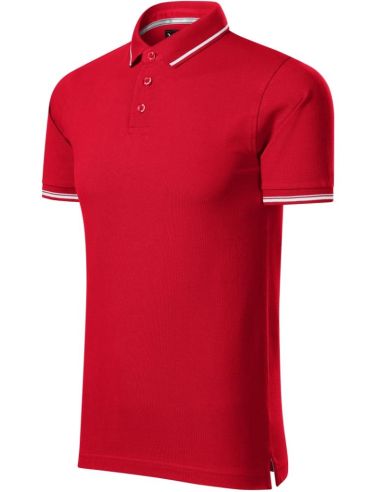 Polokošeľa pánska Perfection plain 25X formula red