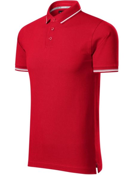 Polokošeľa pánska Perfection plain 25X formula red
