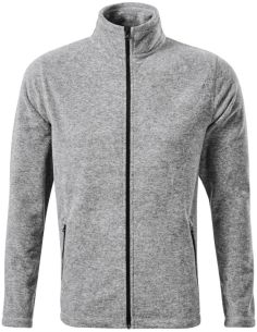 Micro fleece pánsky Factor 852 strieborný melír 2