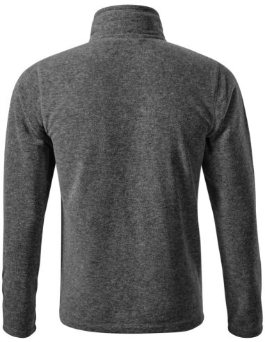 Micro fleece pánsky Factor 852 čierny melír