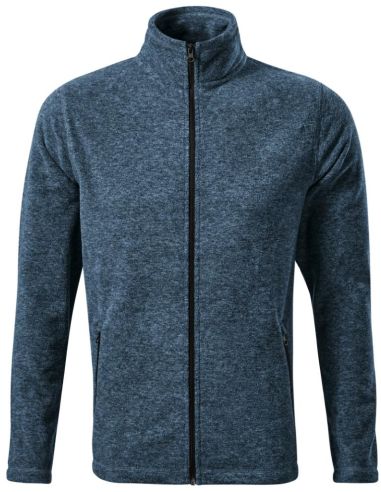 Micro fleece pánsky Factor 852 tmavý denim melír
