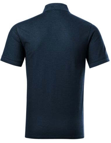 Polokošeľa pánska Prime (GOTS) 23Y tmavomodrá