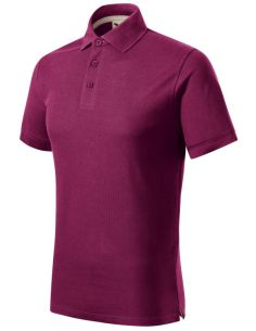 Polokošeľa pánska Prime (GOTS) 23Y fuchsiová