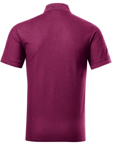 Polokošeľa pánska Prime (GOTS) 23Y fuchsiová