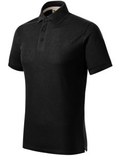 Polokošeľa pánska Prime (GOTS) 23Y čierna