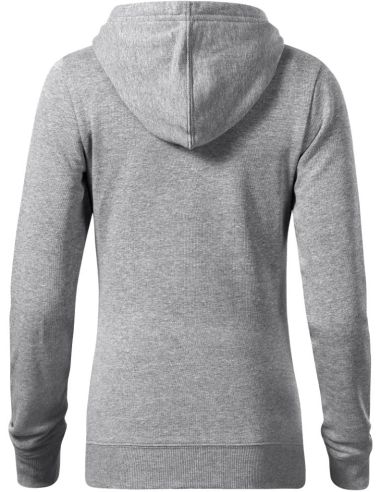 Mikina dámska Break 841 gray melange