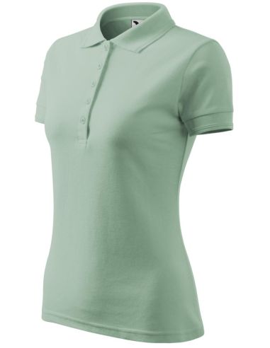 Polokošeľa dámska 210 Pique Polo  - C9 šalviová