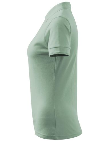 Polokošeľa dámska 210 Pique Polo  - C9 šalviová