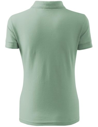 Polokošeľa dámska 210 Pique Polo  - C9 šalviová