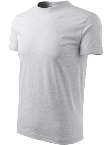 Tričko unisex Classic 101 svetlosivý melír