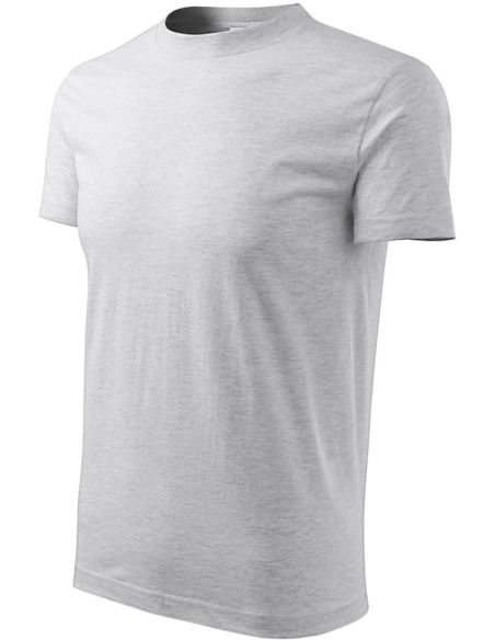 Tričko unisex Classic 101 svetlosivý melír