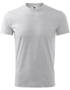 Tričko unisex Classic 101 svetlosivý melír 2