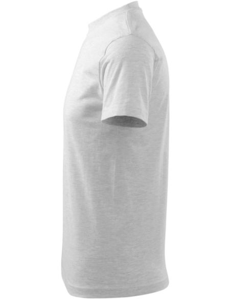 Tričko unisex Classic 101 svetlosivý melír