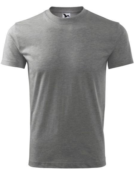 Tričko unisex Classic 101 tmavosivý melír