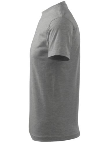 Tričko unisex Classic 101 tmavosivý melír