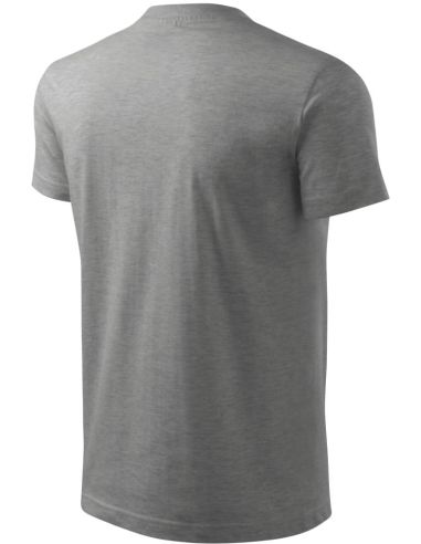 Tričko unisex Classic 101 tmavosivý melír