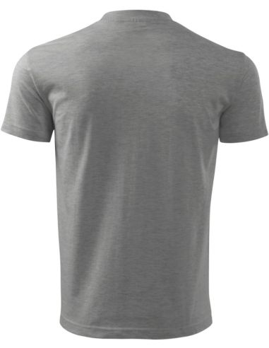 Tričko unisex Classic 101 tmavosivý melír