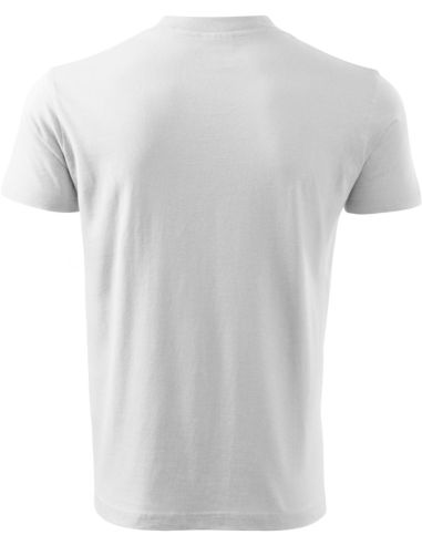 Tričko unisex V-neck 102 biela