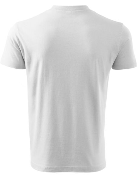 Tričko unisex V-neck 102 biela